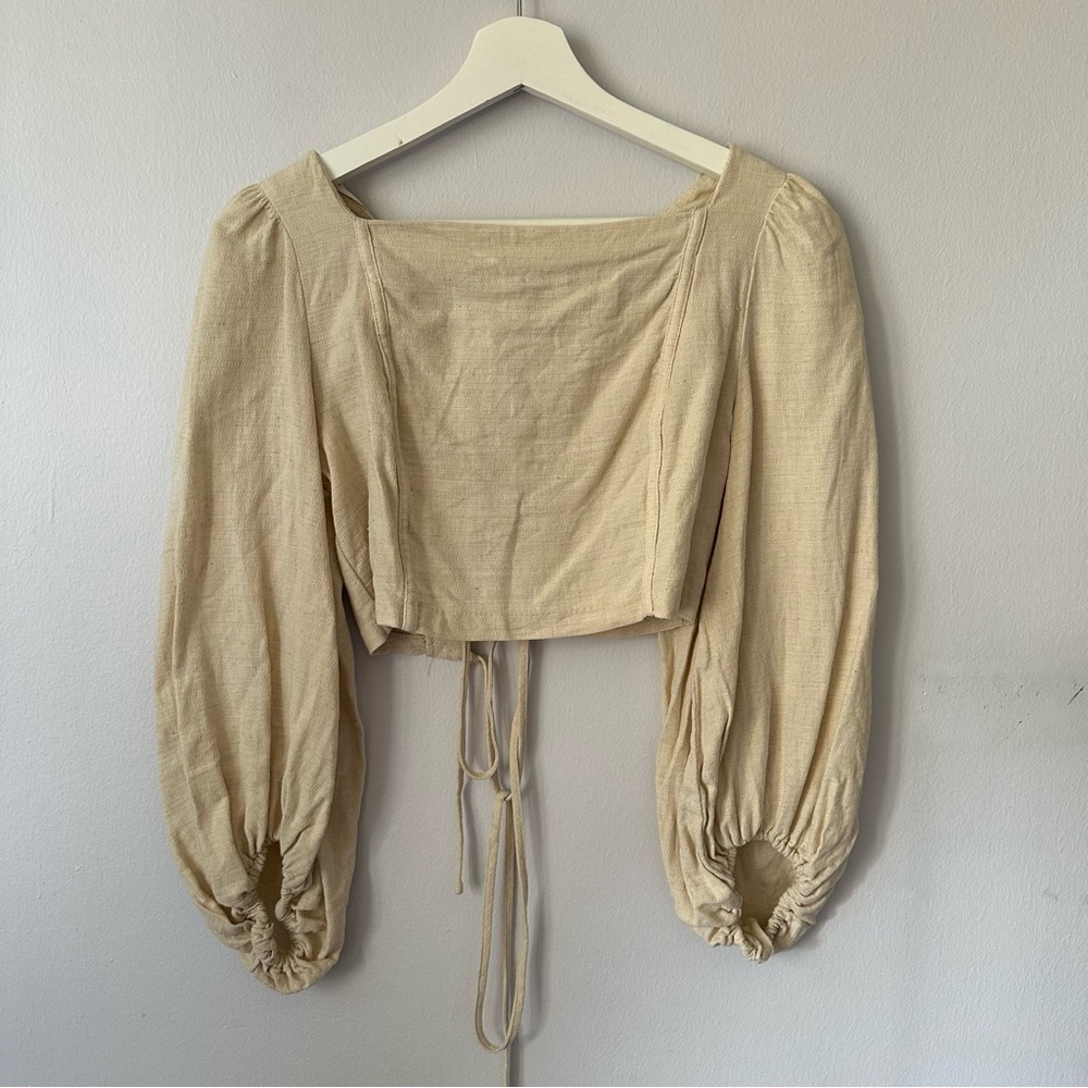 Zara Cream Knit Sweater